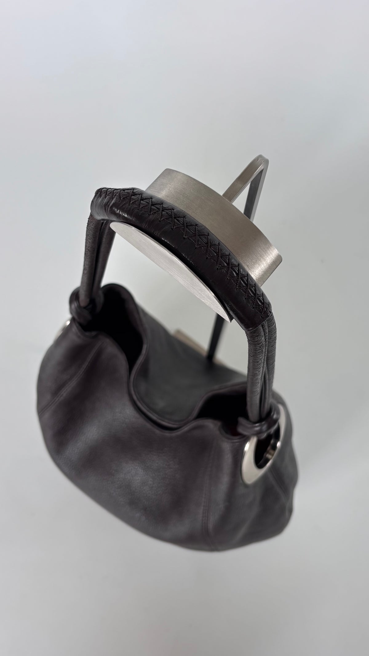 Classic Oroton Leather Bucket Bag
