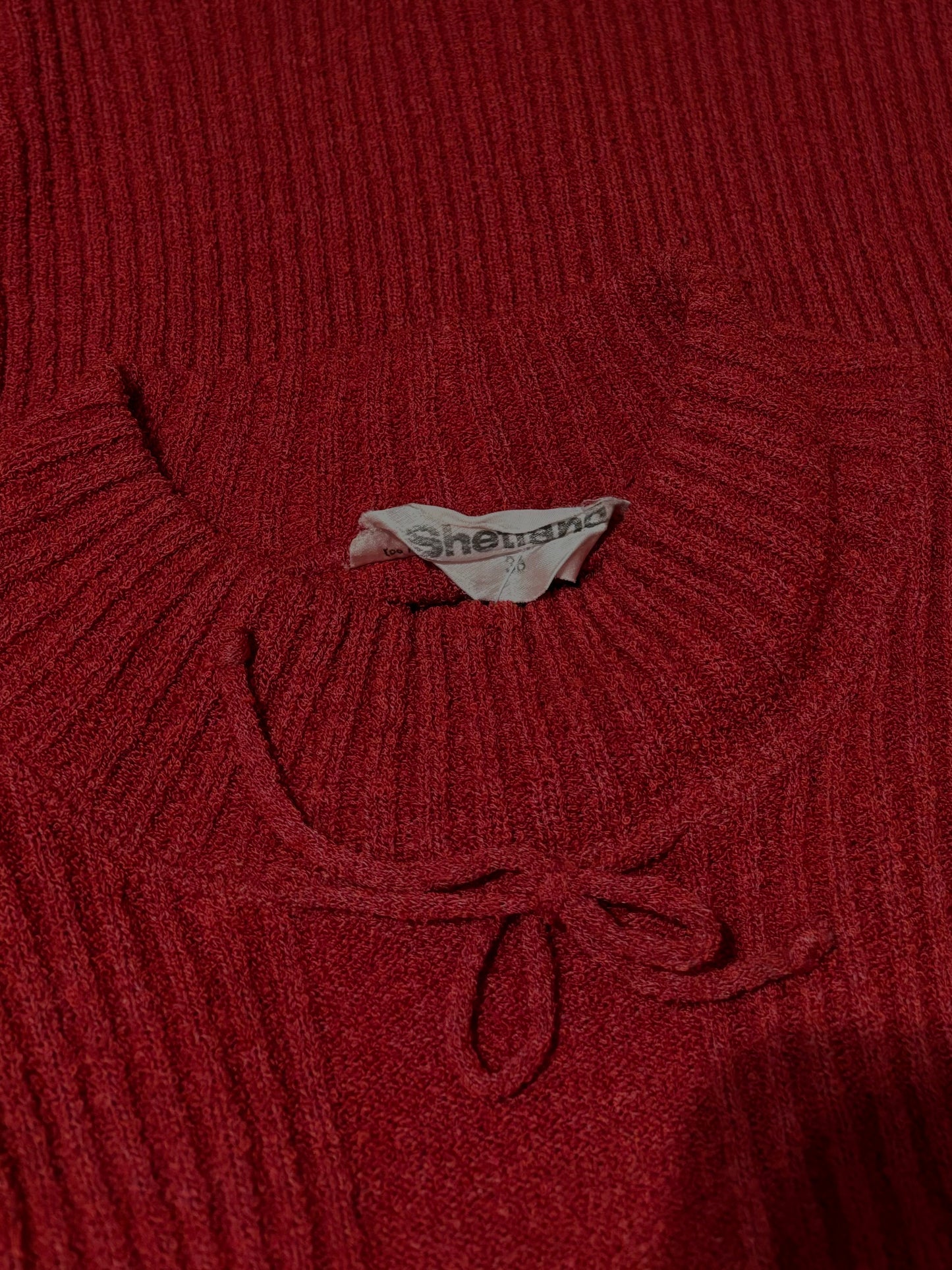 Shetland Ribbed Polo Knit