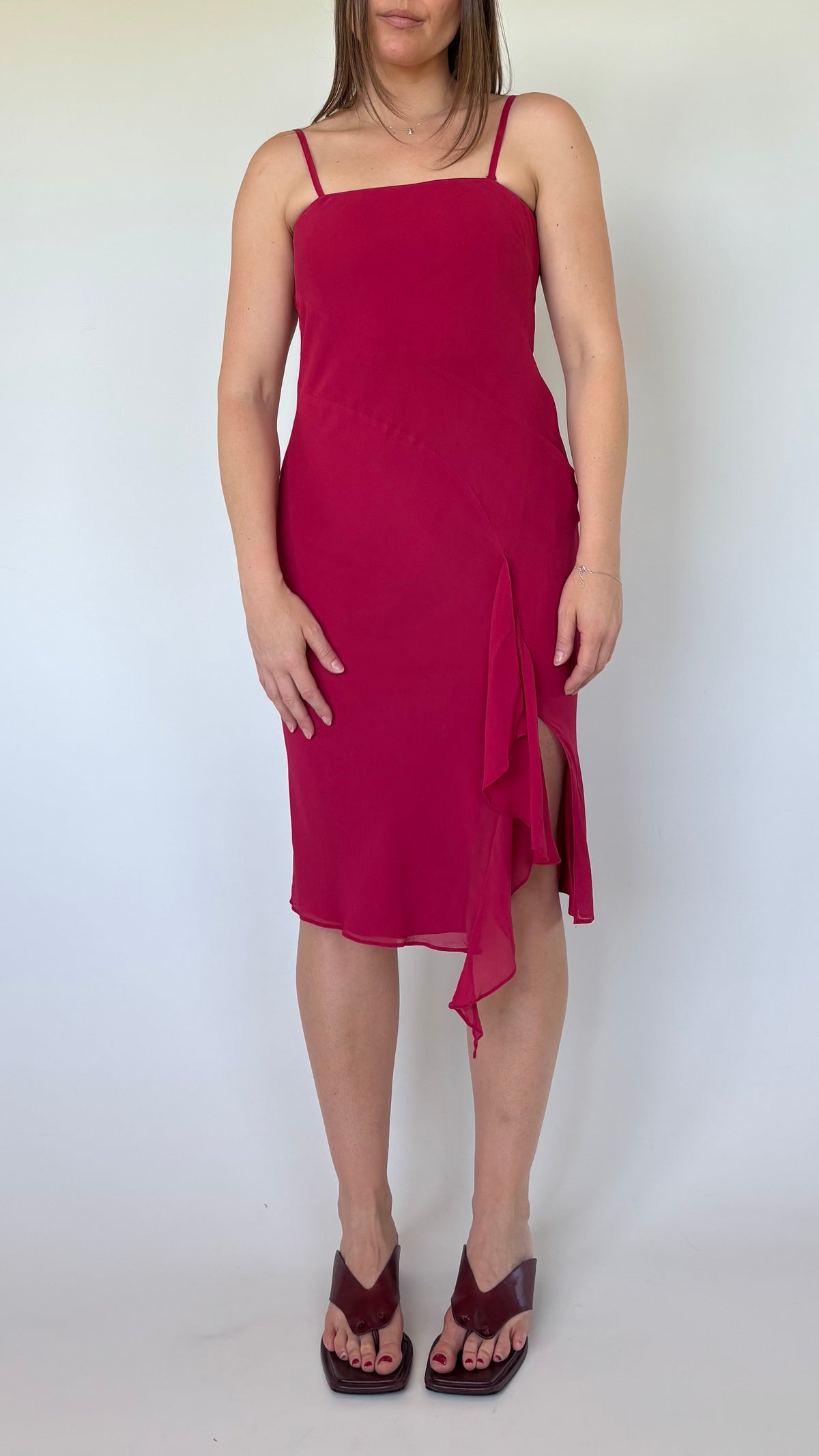 Debut Silk Bias Dress