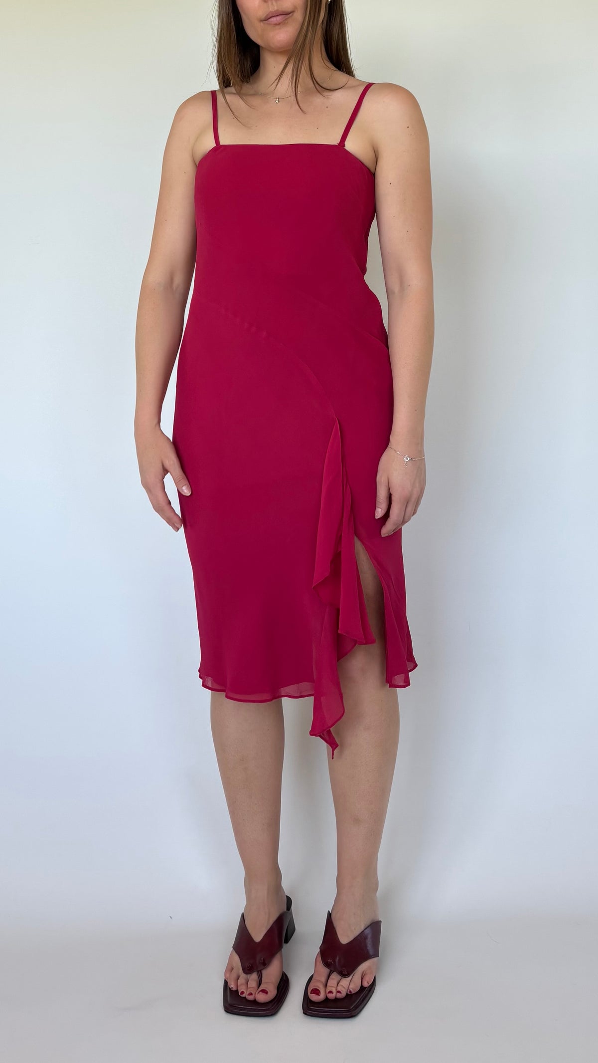 Debut Silk Bias Dress