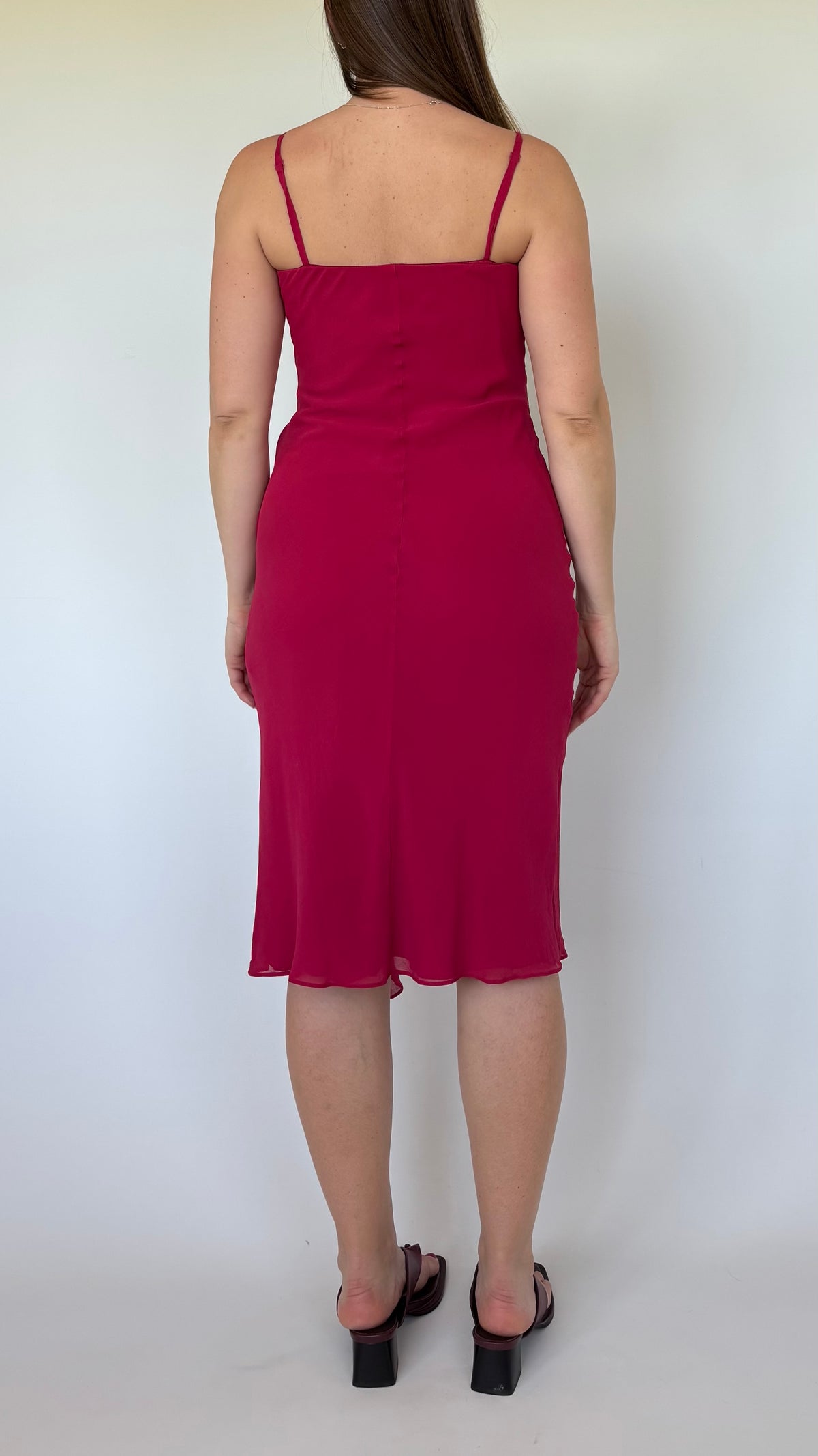 Debut Silk Bias Dress